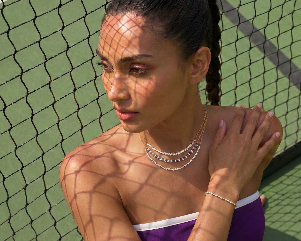 Mini Tennis Necklaces: Designs & Styling